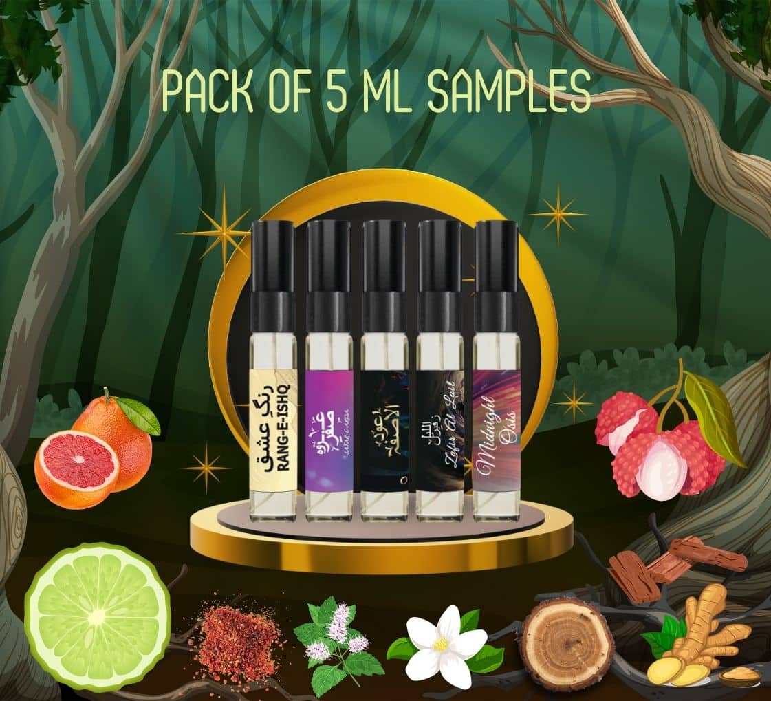 PACK OF 5 SAMPLES