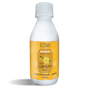 Pure Mustard-Oil 120ml, khalis sarso oil 1kg, Lihayati,