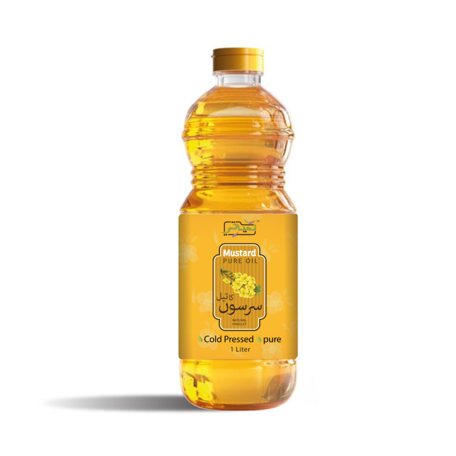 Pure Mustard-Oil 1 ltr, khalis sarso oil 1kg, Lihayati,